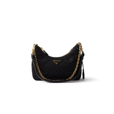 PRADA RE-EDITION QUILTED RE-NYLON MINI BAG 1BC204 (22*18*6cm)